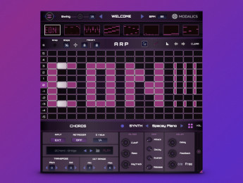 Modalics EON-Arp, un arpegiador avanzado en plugin que es gratis por tiempo limitado