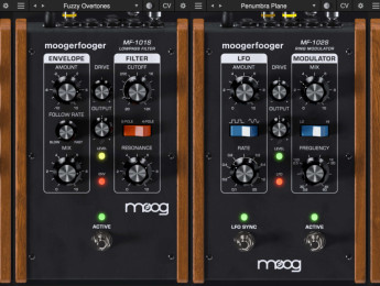 Los Moog Moogerfooger, ahora en plugins individuales