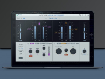Antares Auto-Tune Vocal Compressor, un compresor dual para voces asistido por IA