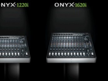 Nuevas mesas de mezcla Mackie Onyx-i compatibles con Pro Tools M-Powered 8
