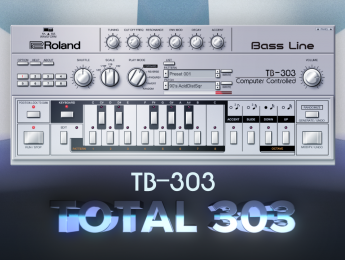 Roland Total 303: TB-303 virtual y 8 expansiones por 149$ hasta el 31 de marzo