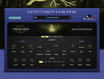 Omnisphere Twisted Trees, una expansión creada con sonidos de madera y de la naturaleza