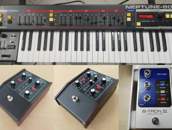 Behringer QT32 Play, un prototipo de teclado controlador MIDI / CV con 127  sonidos