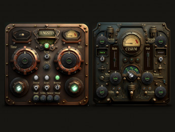 Green Oak regala Tungsten y Cesium, dos plugins creativos con estética steampunk