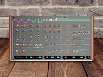 Karanyi Minipol: sinte VA de 4 osciladores y control aleatorio que es gratis por tiempo limitado