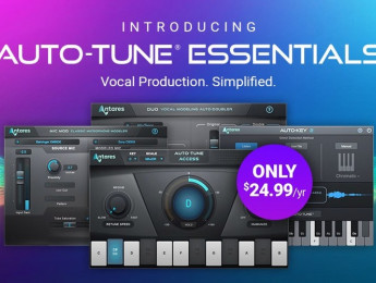 Antares Auto-Tune Essentials, cuatro herramientas “esenciales” por 29,99 € al año