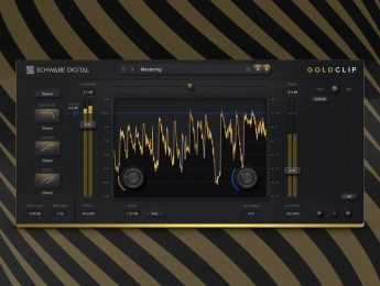 Schwabe Digital Gold Clip, un versátil  plugin para mezcla, masterización y dinámica creativa
