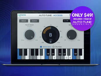 Antares Auto-Tune Access 10: el plugin de corrección de tono más básico de la gama se renueva