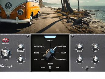 Waves Magma Springs Reverb: la suavidad de la reverberación con la calidez de las válvulas