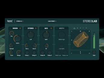 Boom Library StereoLab, un flexible plugin para controlar la imagen estéreo