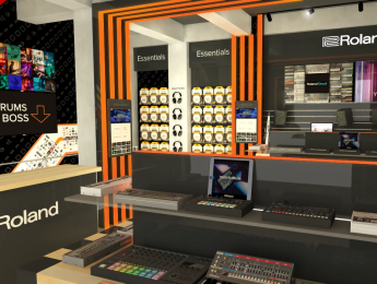 Roland abrirá una Roland Store de 3 plantas en Tokio el 1 de octubre