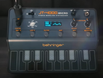 Behringer JT-4000 Micro sintetizador y otras novedades y anuncios