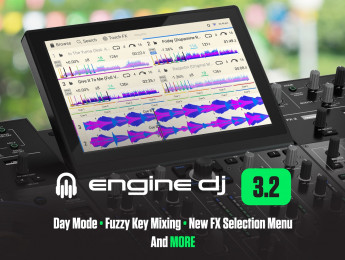 Engine DJ 3.2 incorpora el Day Mode a las pantallas de los dispositivos