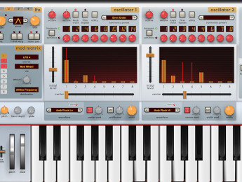 Cherry Audio Harmonia, un sintetizador para texturas en movimiento