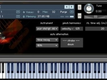 Prominy LPC Electric Clean Guitar LE para Kontakt