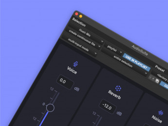 Hush Pro, un plugin de reparación de diálogos basado en IA (sólo Pro Tools sobre Mac Silicon)