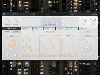 Arturia Efx Motions, un multiefectos creativo con regusto francés