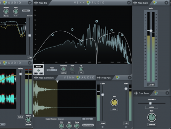 Venn Audio Free Suite, 9 plugins gratuitos para tareas básicas de producción de audio