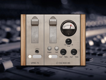 Fuse Audio Labs VPRE-72, un previo a vávulas virtual gratuito basado en el clásico diseño de los 50