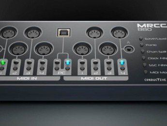 Conductive Labs MRCC 880, interfaz y router MIDI