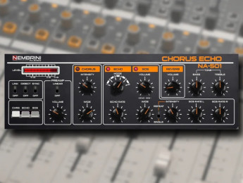 Nembrini Audio NA-501, una emulación del Roland RE-501 Chorus Echo con un buen precio de lanzamiento