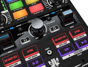 Reloop Mixtour Pro, controlador de dos canales compatible con djay