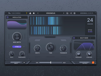 Minimal Audio Flex Chorus, un creativo plugin de chorus de 24 voces que sale a la venta por 29€
