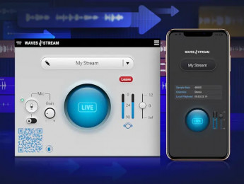 Waves Stream, un plugin para compartir el audio del DAW a dispositivos conectados en tiempo real