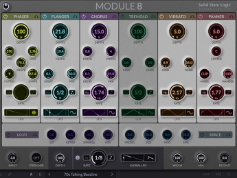 SSL Module8: 8 efectos Solid State Logic en uno