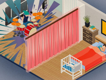 Científicos desarrollan una "tela insonorizante" que cancela el ruido