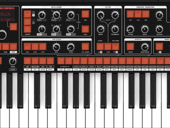 Melbourne Instruments Delia, otro sinte con knobs motorizados, pero esta vez con teclas
