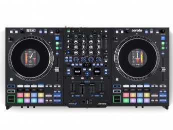 Rane Performer, controlador con jog wheels motorizados y de cuatro canales