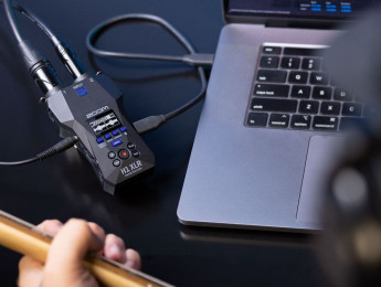 Zoom H1 XLR: grabadora portátil e interfaz de audio a 32 bits en coma flotante sin micros incorporados