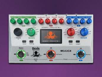 Mooer Ocean Machine II: ahora con más procesamiento y 120 segundos para el looper