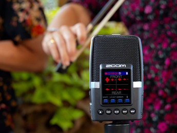 Zoom H2essential, una flexible grabadora a 32 bits en coma flotante con tres micros