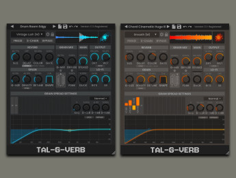 TAL-G-Verb, un económico plugin de reverb granular con pedigrí