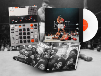 Teenage Engineering K.O. II: the champ edition, el mismo sampler y un vinilo para samplear