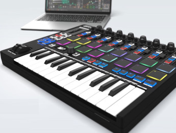 Reloop Keypad Pro: un teclado MIDI inalámbrico con mucho control e integración con Bitwig