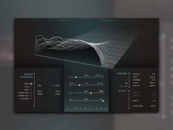 Softube Dimensions, un plugin con seis algoritmos de reverb y mucho carácter