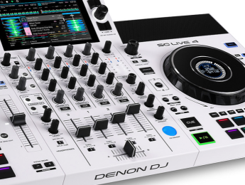 Denon DJ SC Live 4 disponible en color blanco