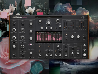 Universal Audio Anthem, un sintetizador monofónico virtual "muy potente y muy analógico"