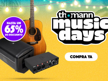 Thomann Music Days: refrescantes descuentos de hasta el 65% en más de 400 productos