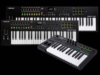 Nektar Impact LX mk3: la gama se renueva con integración DAW mejorada y soporte NKS