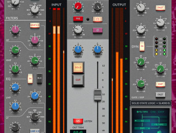 SSL 4K G Channel Strip: el sonido de una generación, ahora en plugin