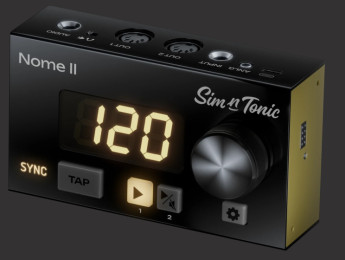 Sim'n Tonic Nome II, master clock sincronizador MIDI, analógico y audio
