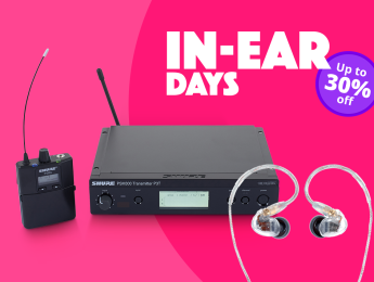 Thomann In-Ear Days: hasta un 30% de descuento en monitorización intraural hasta el 7 de septiembre