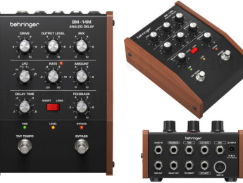 Behringer BM-14, el delay analógico MoogerFooger en clon sale a la venta