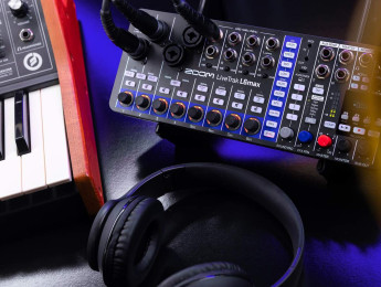 Zoom LiveTrak L6max: más canales, más control y más funciones para directo y estudio