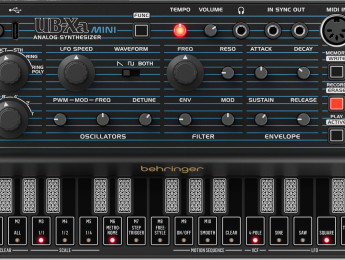 Behriger UB-Xa Mini, una voz Oberheim clónica
