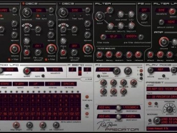 Rob Papen actualiza RG, Predator, SubBoomBass y RP-Verb